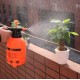 Manual pressure sprayer - 2L - orange - brass nozzle