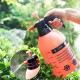 Manual pressure sprayer - 2L - orange - brass nozzle