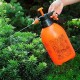 Manual pressure sprayer - 2L - orange - brass nozzle
