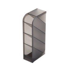 Desk organizer - black - for office supplies - for cosmetics