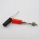 Red Measuring Probe - 6cm - Test Needle For Meter - Sampler