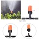 Adjustable nozzle with T adapter - sprinkler - Dripper for plant irrigation system Adjustable nozzle with T adapter - sprinkler - Dripper for plant irrigation system