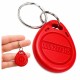 RFID Keychain 125KHz Red NFC Contactless Unique Intercoms x10 pcs RFID Keychain 125KHz Red NFC Contactless Unique Intercoms x10 pcs