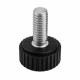 Knurled knob M4x10mm - knob, bakelite head screw Knurled knob M4x10mm - knob, bakelite head screw