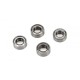 Rutulinis guolis 4x8x3 - 4mm ašis - tipas MR84ZZ