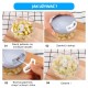Spoon and lid stand - pale pink - kitchen spoon drainer