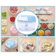 Spoon and lid stand - pale pink - kitchen spoon drainer