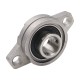 Self-aligning bearing in aluminum housing - KP000 - 10mm - shaft support