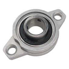 Self-aligning bearing in aluminum housing - KP000 - 10mm - shaft support