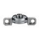 Self-aligning bearing in aluminum housing - KP000 - 10mm - shaft support