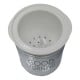 Self-watering Flower Pot - 10.2 cm - White - Automatic Plant Watering
