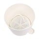 Savaime laistantis gėlių vazonas – 14.5 cm – baltas – su