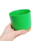 Savaime laistantis gėlių vazonas – 14.5 cm – baltas – su