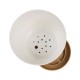 Savaime laistantis gėlių vazonas – 14.5 cm – baltas – su