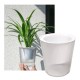 Self-watering Flowerpot - 10.2 cm - White - Automatic Plant Watering