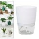 Self-watering flowerpot - white 26.5cm - flowerpot with irrigation system Self-watering flowerpot - white 26.5cm - flowerpot with irrigation system