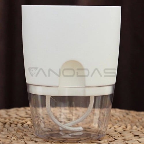 Self-watering flowerpot - white 26.5cm - flowerpot with irrigation system Self-watering flowerpot - white 26.5cm - flowerpot with irrigation system