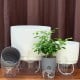 Self-watering flowerpot - white 26.5cm - flowerpot with irrigation system Self-watering flowerpot - white 26.5cm - flowerpot with irrigation system
