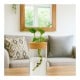 Self-Irrigation Flower Pot - 10.2 cm - White - Automatic Plant Watering