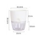 Self Watering Pot - 14.5cm - White - With Irrigation System Self Watering Pot - 14.5cm - White - With Irrigation System