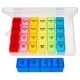 Weekly medicine container - 7 compartment box - Organizer