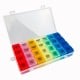 Weekly medicine container - 7 compartment box - Organizer