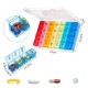 Weekly medicine container - 7 compartment box - Organizer