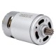 Šepetėlinis nuolatinės srovės variklis 12 V - RS550VC - 9 dantukai - didelis sukimo momentas Šepetėlinis nuolatinės srovės variklis 12 V - RS550VC - 9 dantukai - didelis sukimo momentas