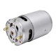 Šepetėlinis nuolatinės srovės variklis 12 V - RS550VC - 9 dantukai - didelis sukimo momentas Šepetėlinis nuolatinės srovės variklis 12 V - RS550VC - 9 dantukai - didelis sukimo momentas