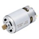 Šepetėlinis nuolatinės srovės variklis 16.8 V - RS550VC - 12 dantų - didelis sukimo momentas Šepetėlinis nuolatinės srovės variklis 16.8 V - RS550VC - 12 dantų - didelis sukimo momentas