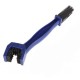 Brush for cleaning bicycle and motorcycle chains - blue Brush for cleaning bicycle and motorcycle chains - blue