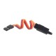 Servo extension cable (JR) 30cm 3x0.25 22AWG - with lock - AMASS