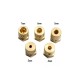 Hexagonal hub for a wheel with a 5mm axle - for robots, DIY projects