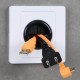 Wall cable outlet 21mm - Shield with rubber ring - Cable conduit passage Wall cable outlet 21mm - Shield with rubber ring - Cable conduit passage