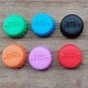 Silicone bottle caps, mix, 6 pcs of colors - reusable - cork