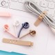 Silicone cable tie - black - Organizer - fastening strap