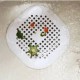 Silicone strainer for the sink - white square - Bathroom drain filter