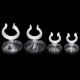 Silicone suction cup with handle 13x30mm for tubes and hoses - for aquarium