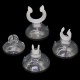 Silicone suction cup with handle 13x30mm for tubes and hoses - for aquarium