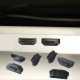 Silicone HDMI network port cover - black - network port cap