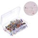Tailor's pins 100 pcs 32mm - colorful sewing needles in a box