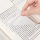 Transparent sticky notes 50 pcs - 75x50 transparent notes