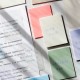 Transparent sticky notes 50 pcs - 75x50 transparent notes