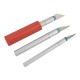 Scalpels, modeling knives - a set of 13 blades and 3 handles.