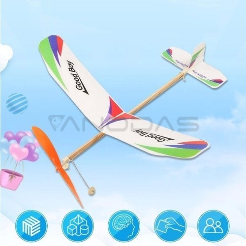Sky Touch 470mm rubber model - rubber-powered airplane for children Sky Touch 470mm rubber model - rubber-powered airplane for children