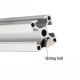 Sliding nut - keyway - M4 with ball for aluminum profiles 2020 - 10 pcs - TSLOT, T-NUT, TNUT