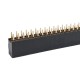 Pin socket 2.54mm - 1x40 goldpin - female