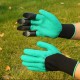 Garden work gloves with claws - claws - protective gloves