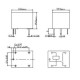 SONGLE SRD-24VDC-SL-C relay - 24V - contacts 250VAC 10A