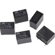 SONGLE SRSB-05VDC-SL-A maitinimo relė 5A - 5V - 4PIN - kontaktai 250VAC